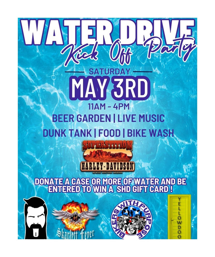 THIGHBRUSH will be a Vendor at the Bikers with Purpose Water Drive - May 3, 2025