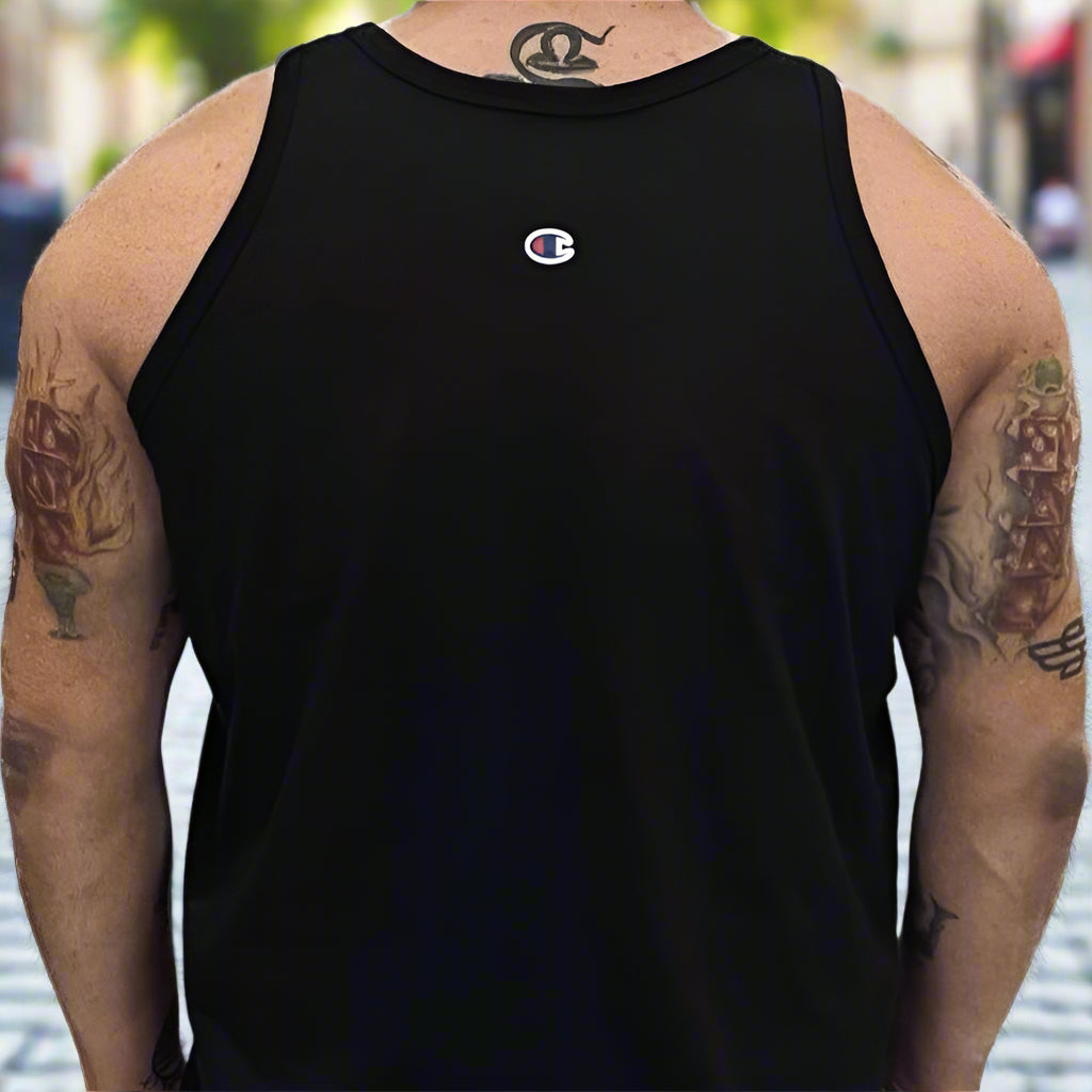 THIGHBRUSH® - CUNNILINGUS - Men's Tank Top - Black