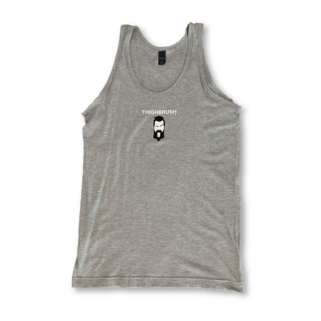 THIGHBRUSH® - Original "Because I'm a Giver" - Men's Tank Top - Grey