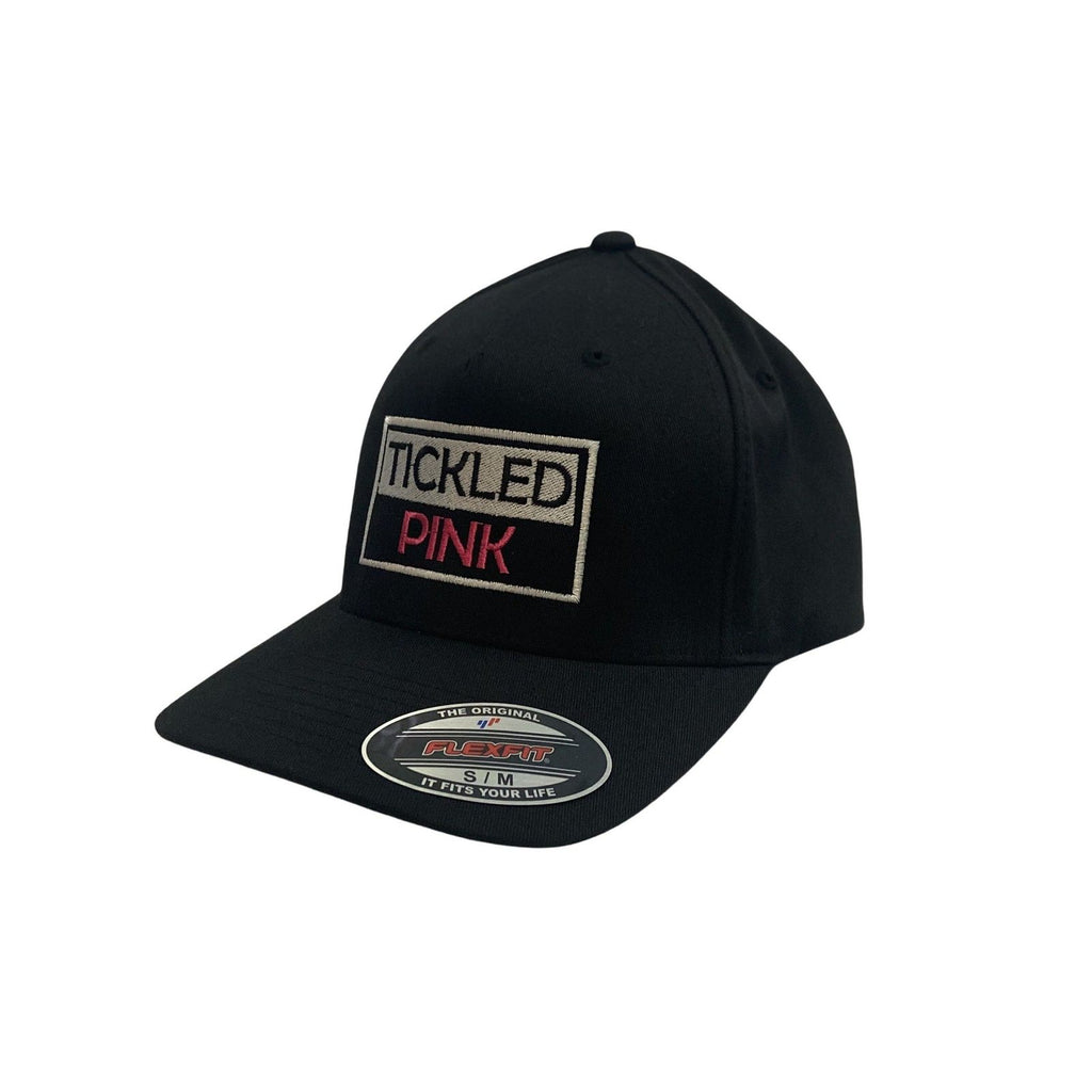 THIGHBRUSH® "TICKLED PINK" - FlexFit Hat - Black